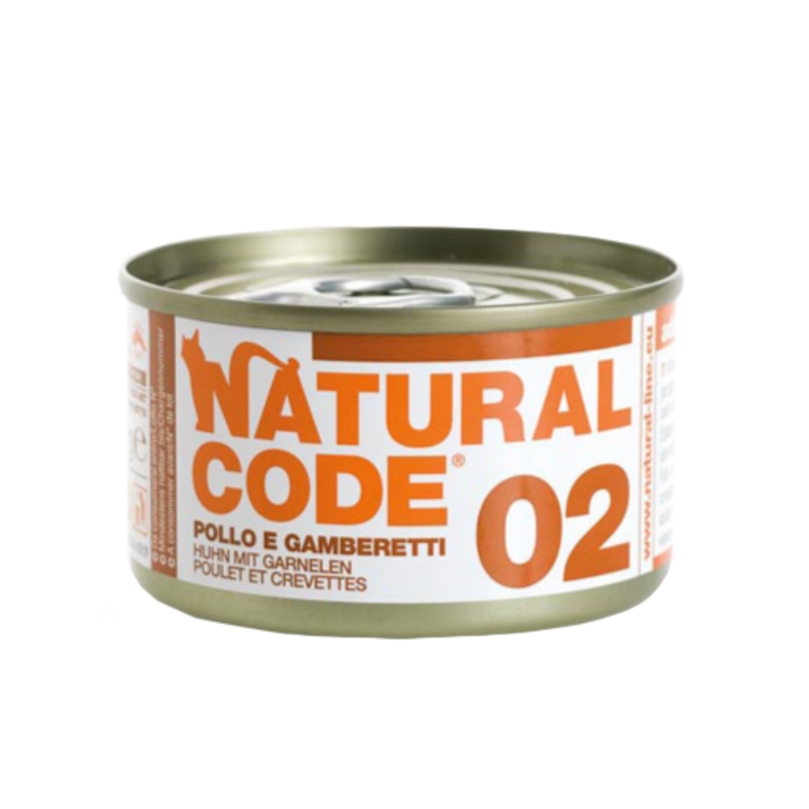 NATURAL CODE 85G - 02 POLLO & GAMBERETTI