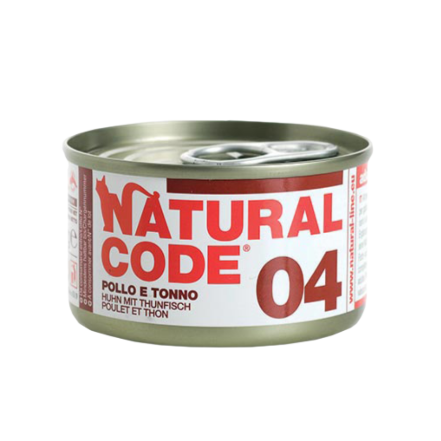 NATURAL CODE 85G - 04 POLLO & TONNO