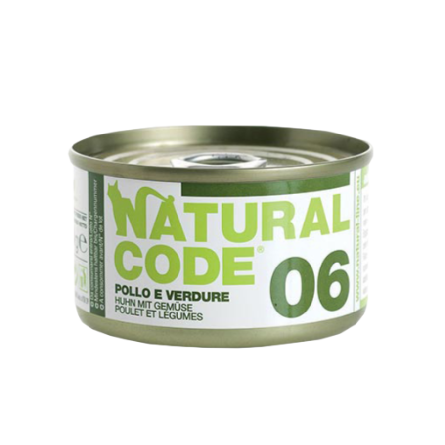 NATURAL CODE 85G - 06 POLLO & VERDURE