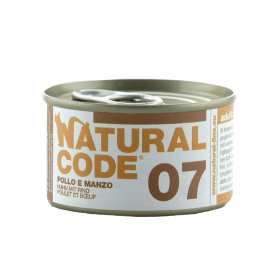 NATURAL CODE 85G - 07 POLLO & MANZO