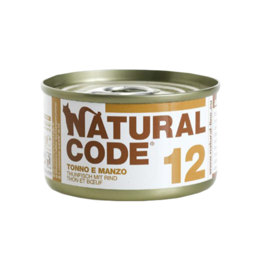 NATURAL CODE 85G - 12 TONNO & MANZO