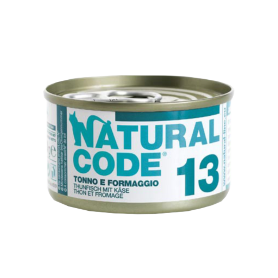 NATURAL CODE 85G - 13 TONNO & FORMAGGIO