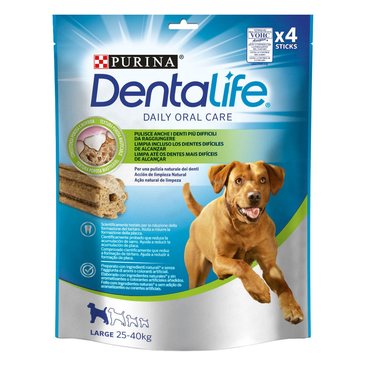 Purina Dentalife Large 142g snack dentale cani