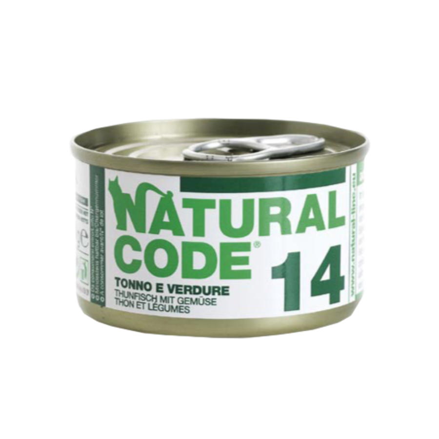 NATURAL CODE 85G - 14 TONNO & VERDURE