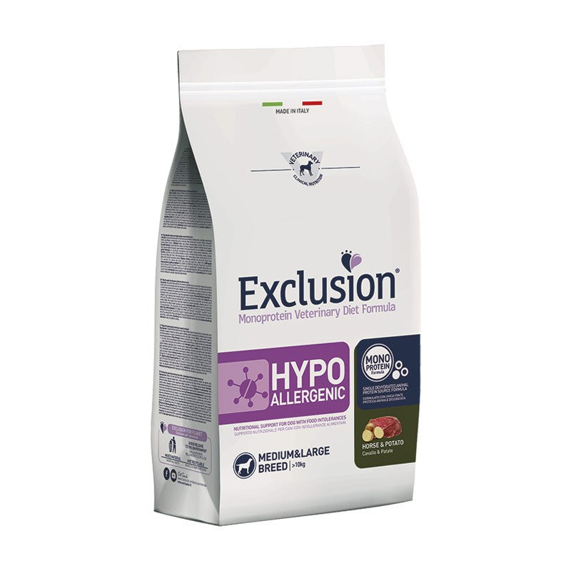 EXCLUSION HYPOALLERGENIC CAVALLO & PISELLI - 12KG