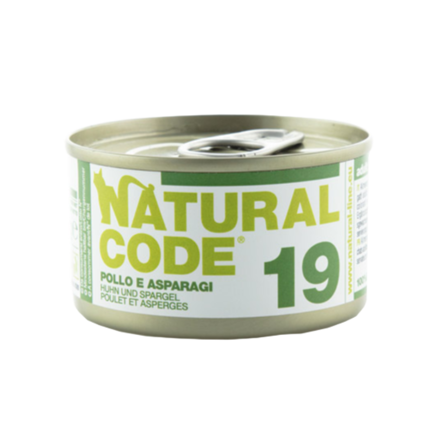 NATURAL CODE 85G - 19 PROSCIUTTO & ASPARAGI