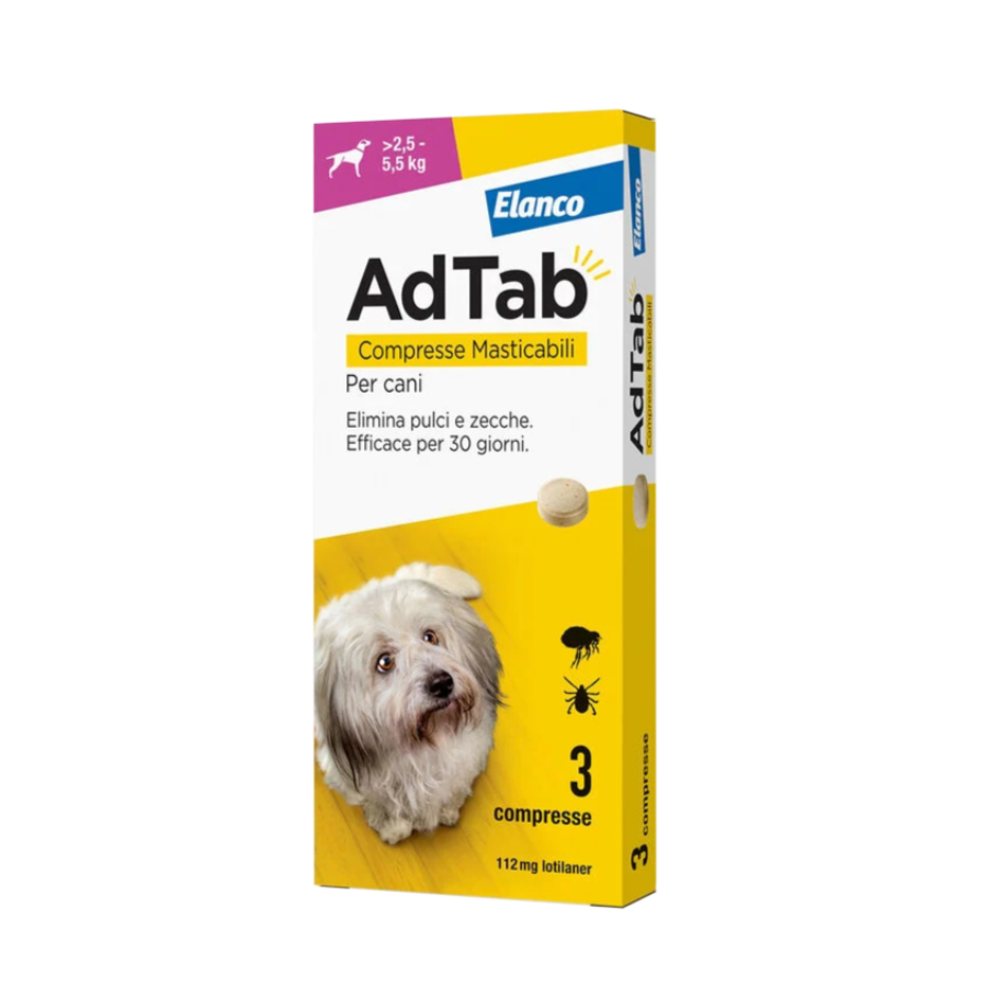 ELANCO ADTAB CANE - ADTAB 2,5 - 5,5 KG