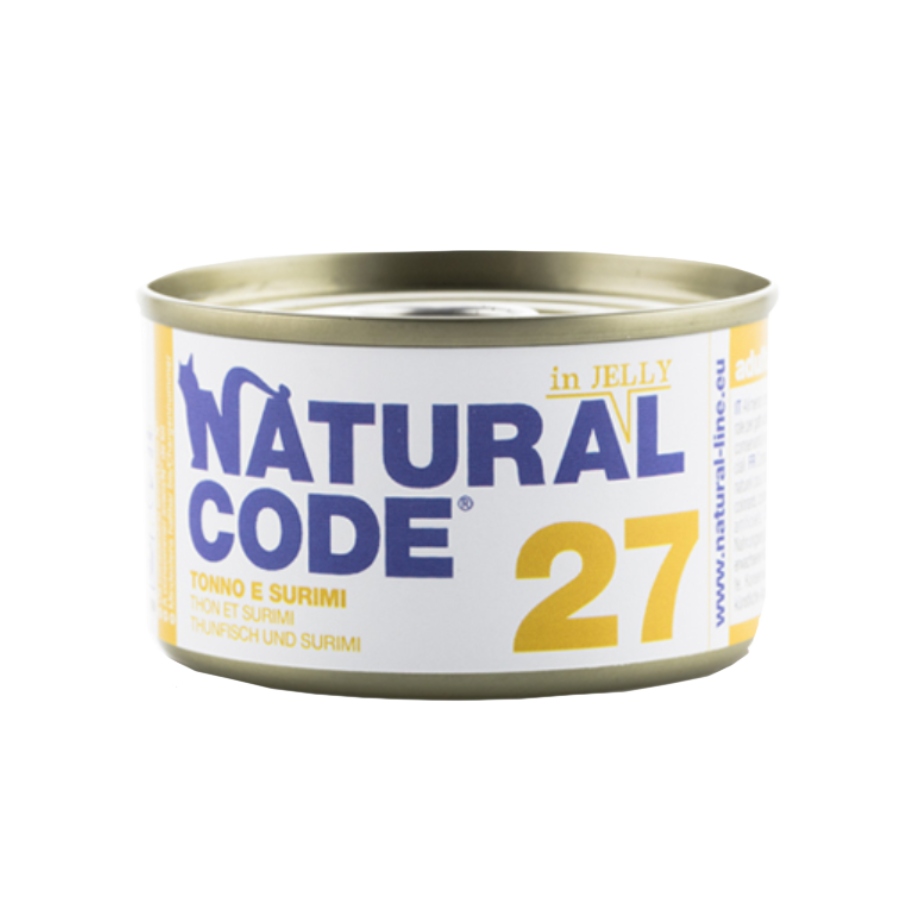 NATURAL CODE 85G - 27 TONNO & SURIMI