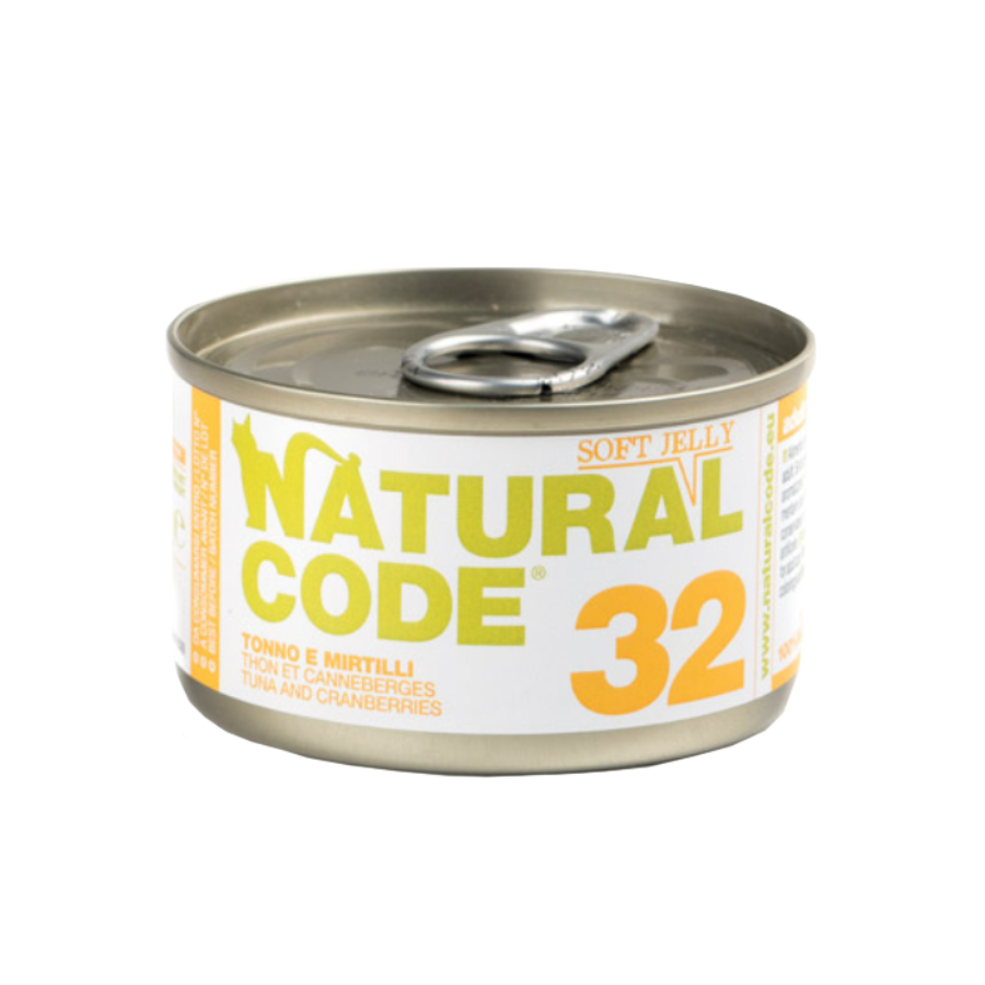 NATURAL CODE 85G - 32 TONNO & MIRTILLI
