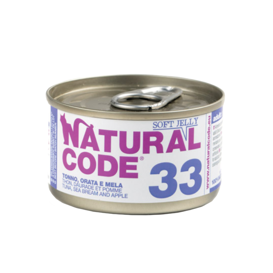 NATURAL CODE 85G - 33 TONNO, ORATA & MELA