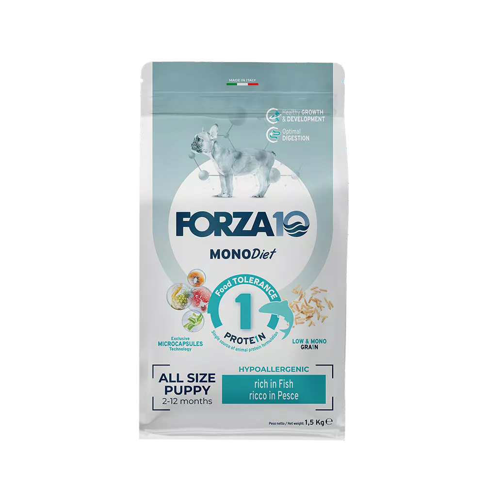 FORZA10 DIET PESCE- PUPPY DIET 1,5KG