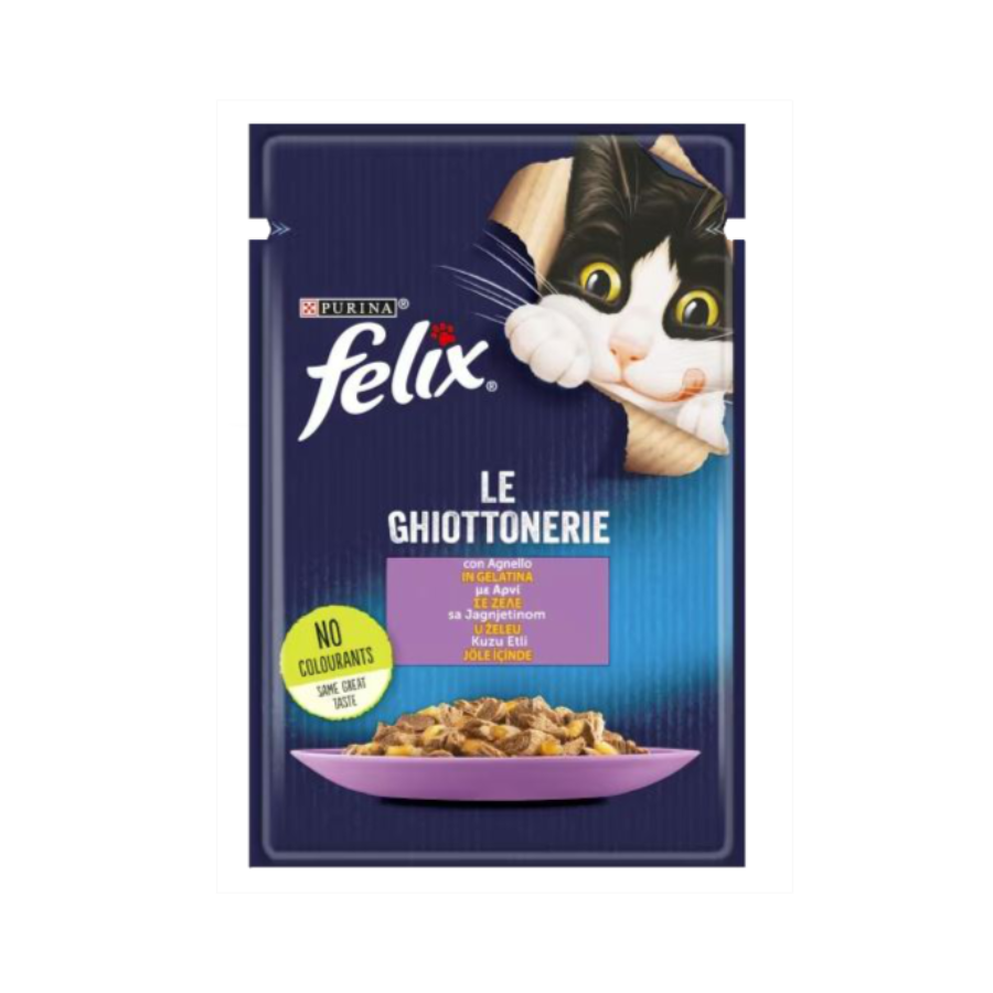 PURINA FELIX LE GHIOTTONERIE 85G - AGNELLO