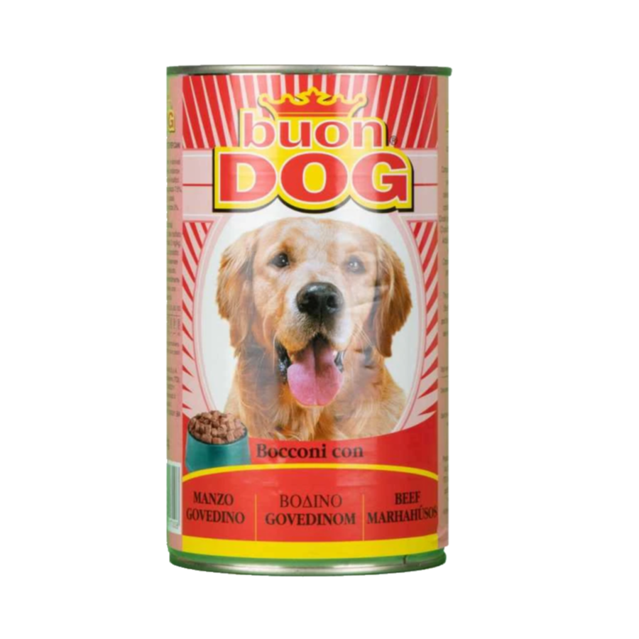 MORANDO BUON DOG BOCCONI 400G - MANZO