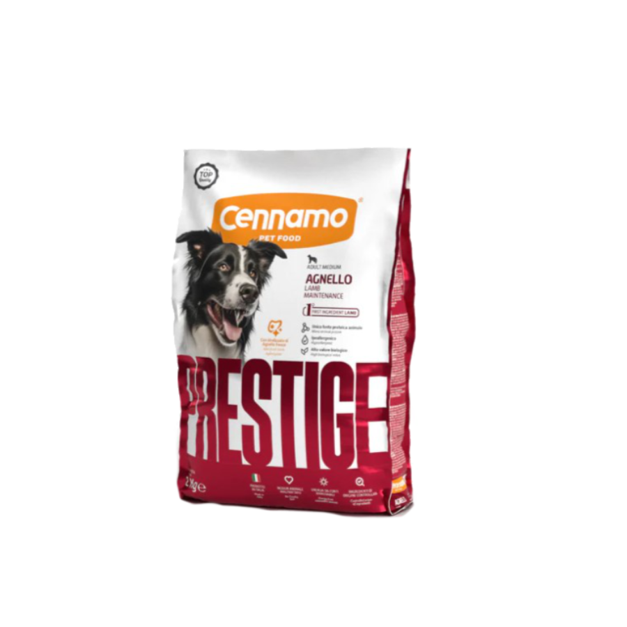 CENNAMO PRESTIGE CANE MANTENIMENTO ADULTO AGNELLO 12KG