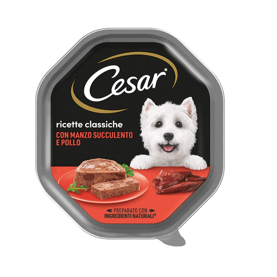 CESAR RICETTE CLASSICHE 150GR - MANZO & POLLO