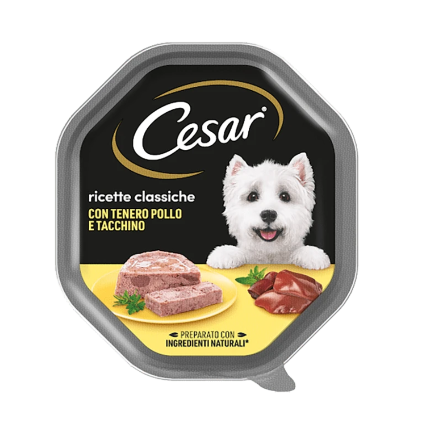 CESAR RICETTE CLASSICHE 150GR - POLLO & TACCHINO