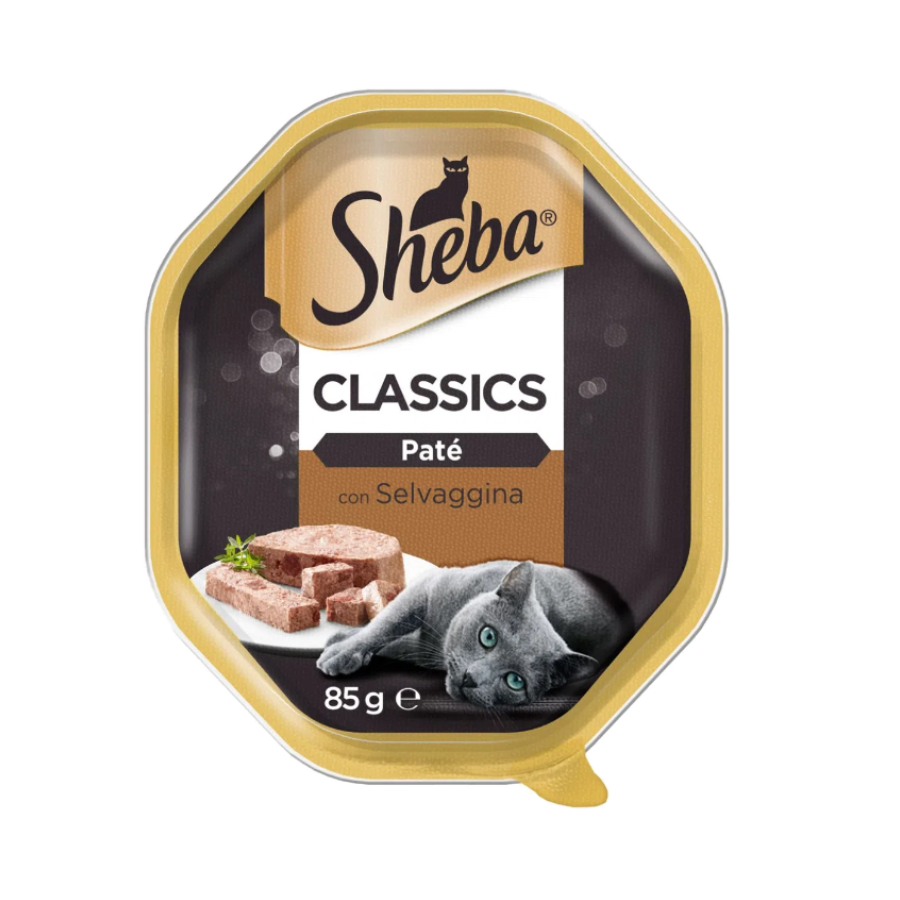 SHEBA PATE CLASSIC 85G - SELVAGGINA