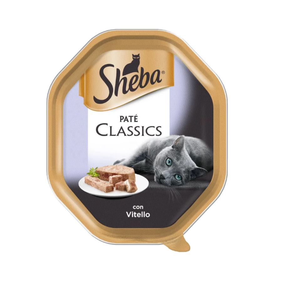 SHEBA PATE CLASSIC 85G - VITELLO