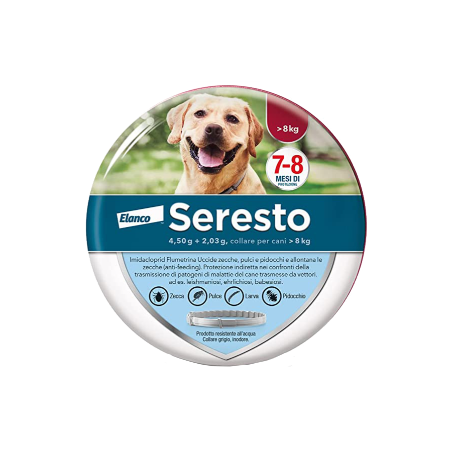 ELANCO COLLARE SERESTO ANTIPARASSITARIO CANI - CANE > 8KG