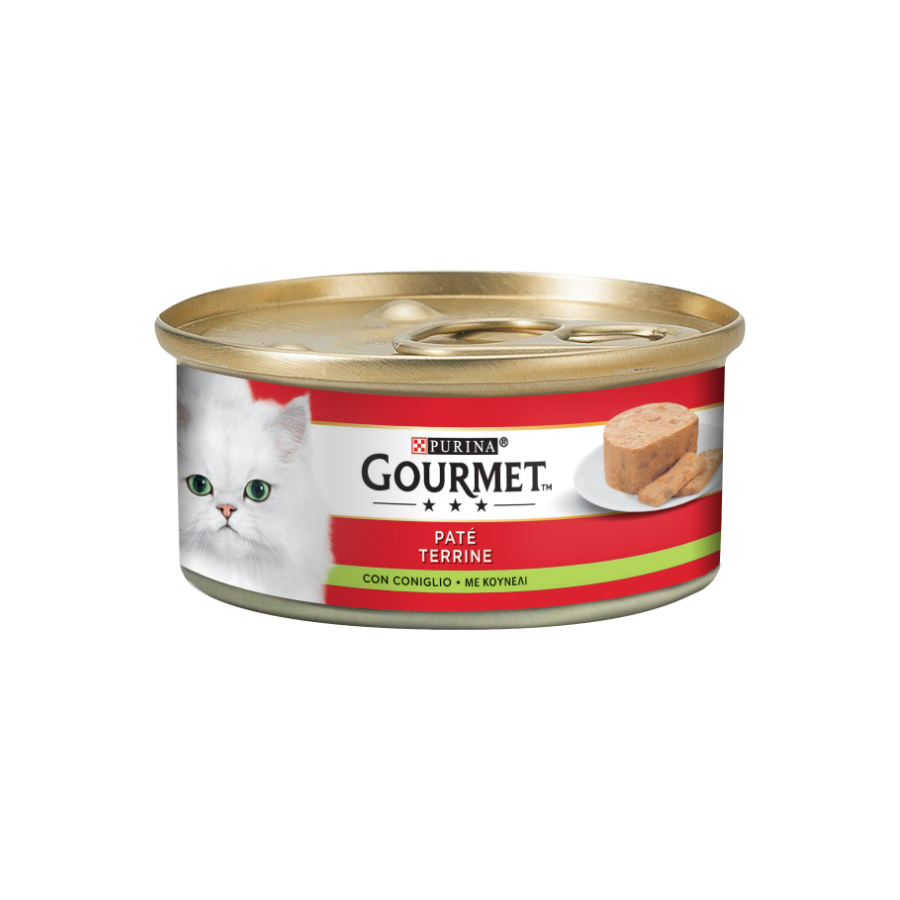 Purina Gourmet Rosso Paté Coniglio 195g gatto
