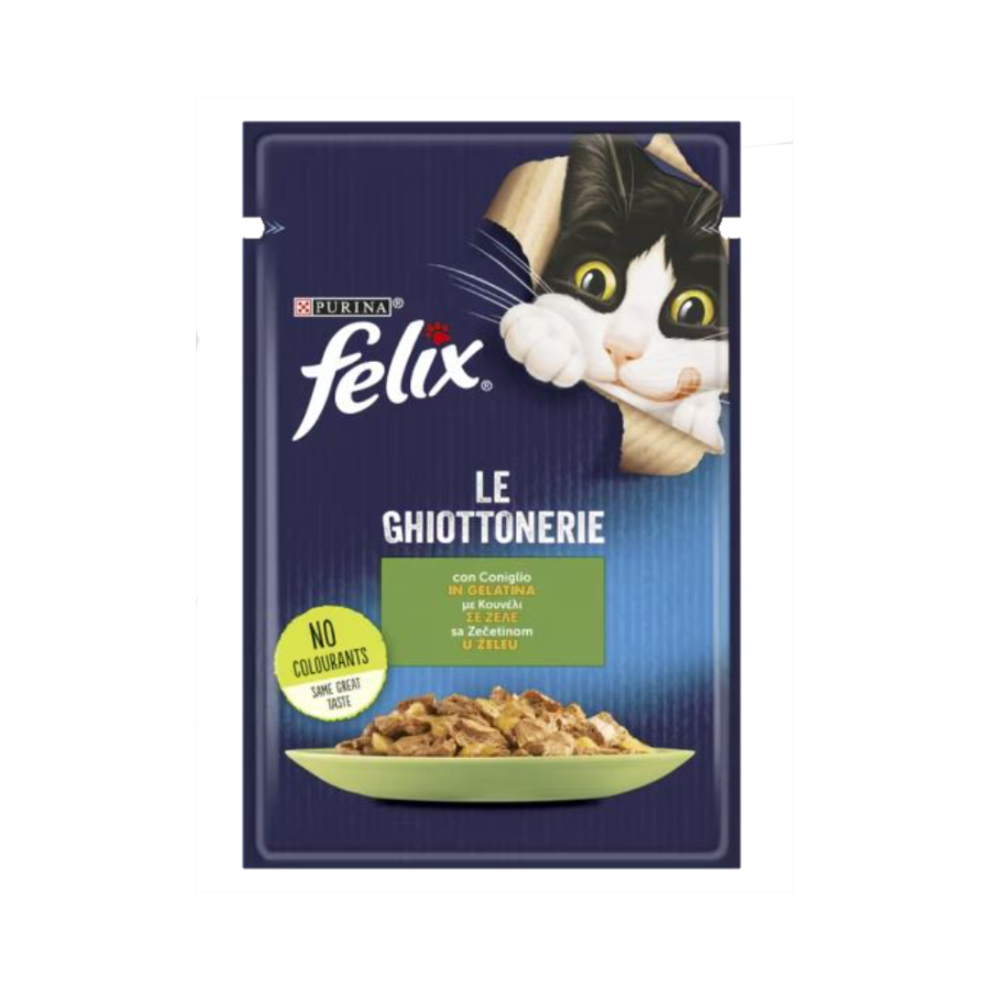 PURINA FELIX LE GHIOTTONERIE 85G - CONIGLIO