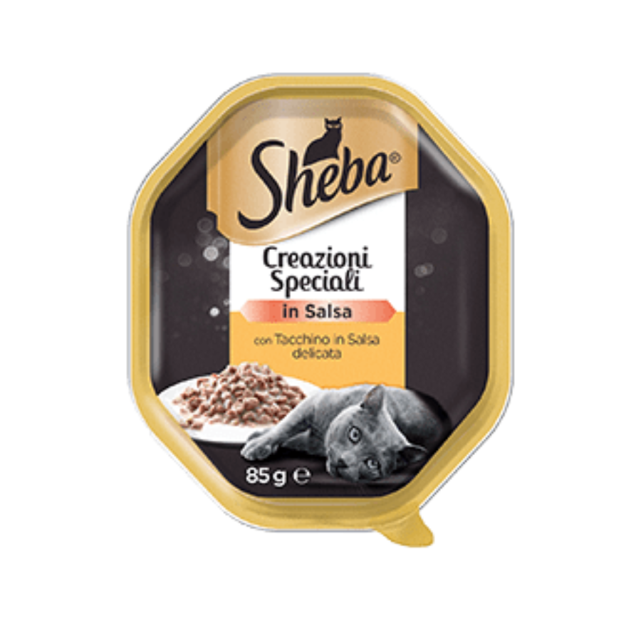 SHEBA CREAZIONI IN SALSA 85G - TACCHINO