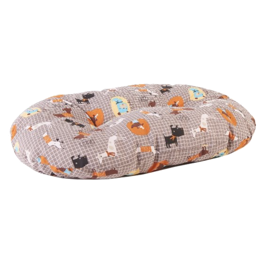 Cuscino ovale 60x38x10 cm per cani e gatti