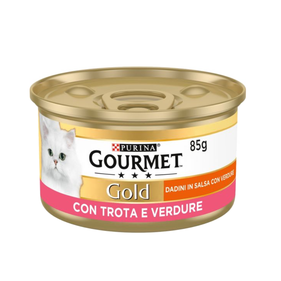 Purina Gourmet Gold Dadini Trota e Verdure 85g