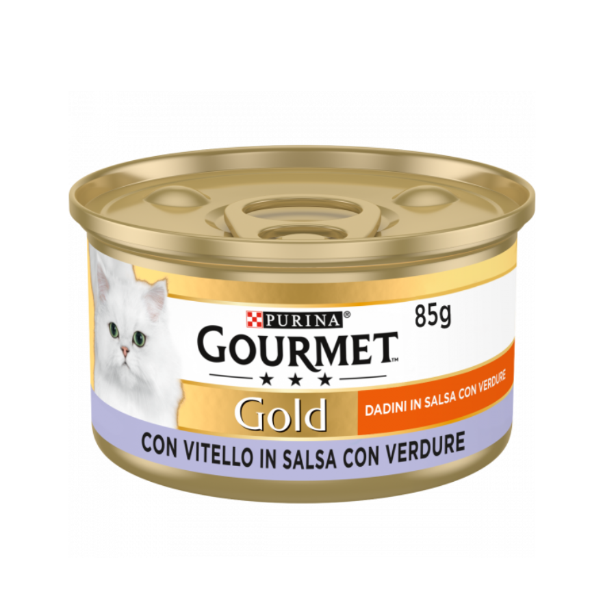 Purina Gourmet Gold Dadini Vitello 85g lattina