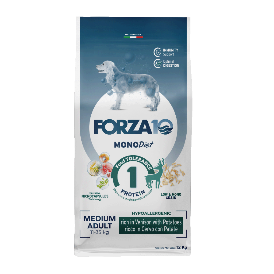 FORZA10 DIET CERVO & PATATE - MEDIUM DIET 1,5KG