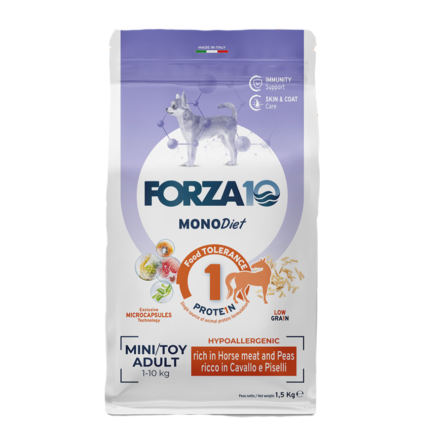 FORZA10 DIET CAVALLO & PISELLI - MINI DIET 1,5KG