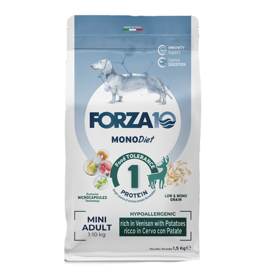 FORZA10 DIET CERVO & PATATE - MINI DIET 1,5KG