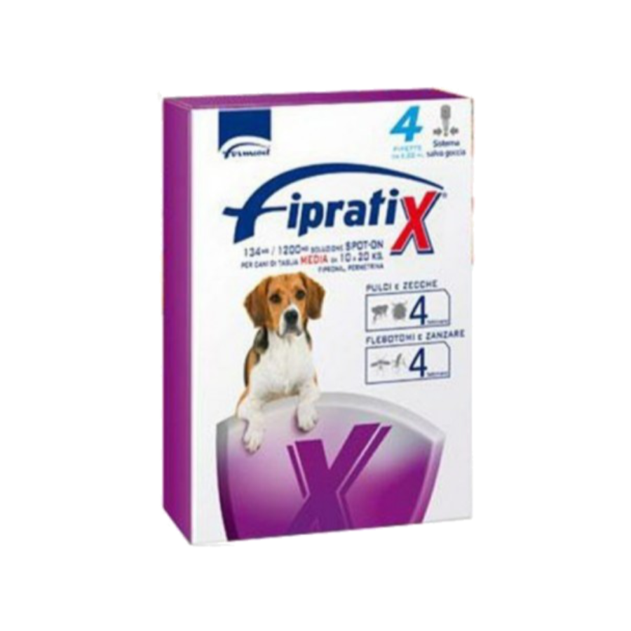 Formevet Fipratix Spot-On cani 10-20kg confezione 4 pipette