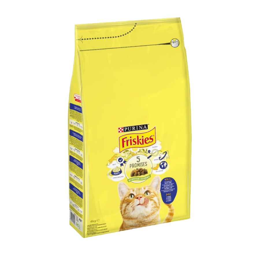 PURINA FRISKIES - 4KG - MERLUZZO & VERDURE