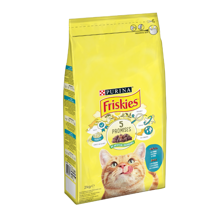 PURINA FRISKIES - 2KG - TONNO & VERDURE