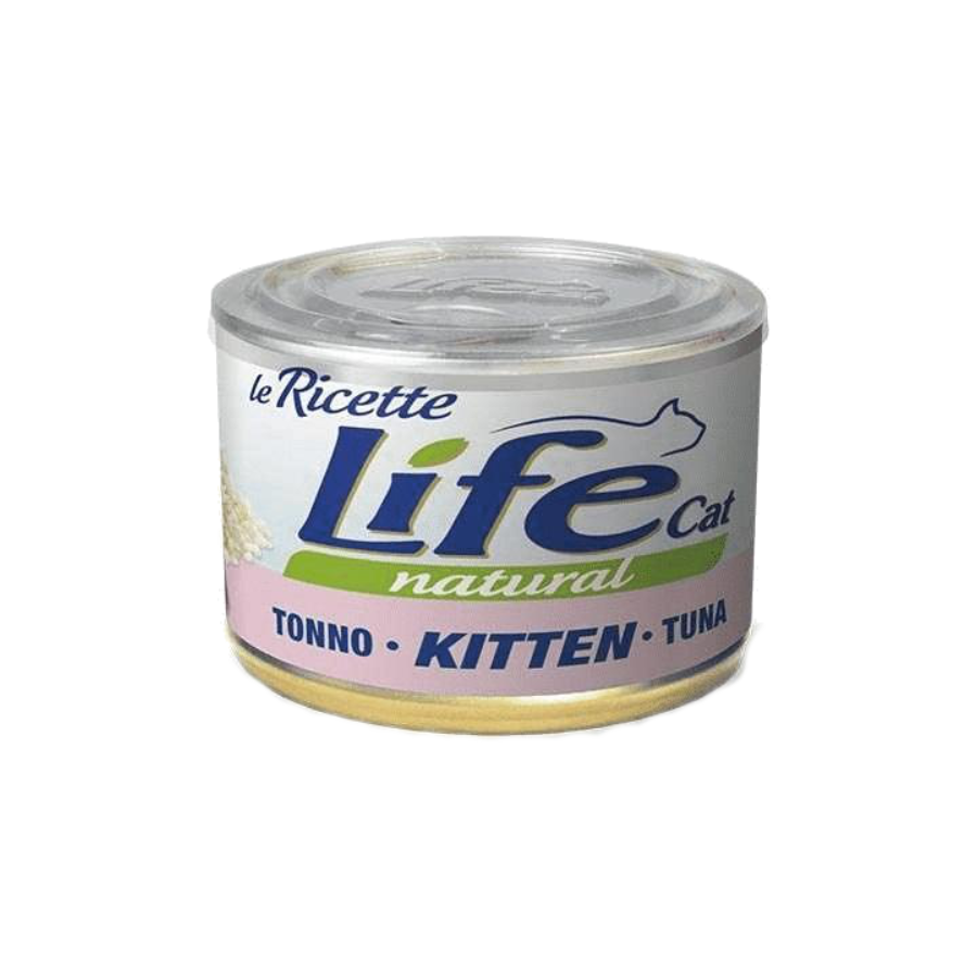 Life Natural Cat Kitten Tonno 150g, alimento umido per gattini