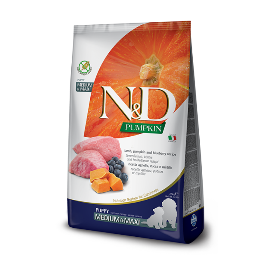 FARMINA N&D PUMPKIN POLLO & MELOGRANO LIGHT MEDIUM &MAXI 12KG