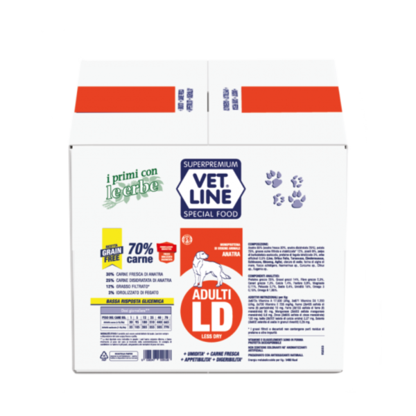 VETLINE ADULTI LD 12 KG