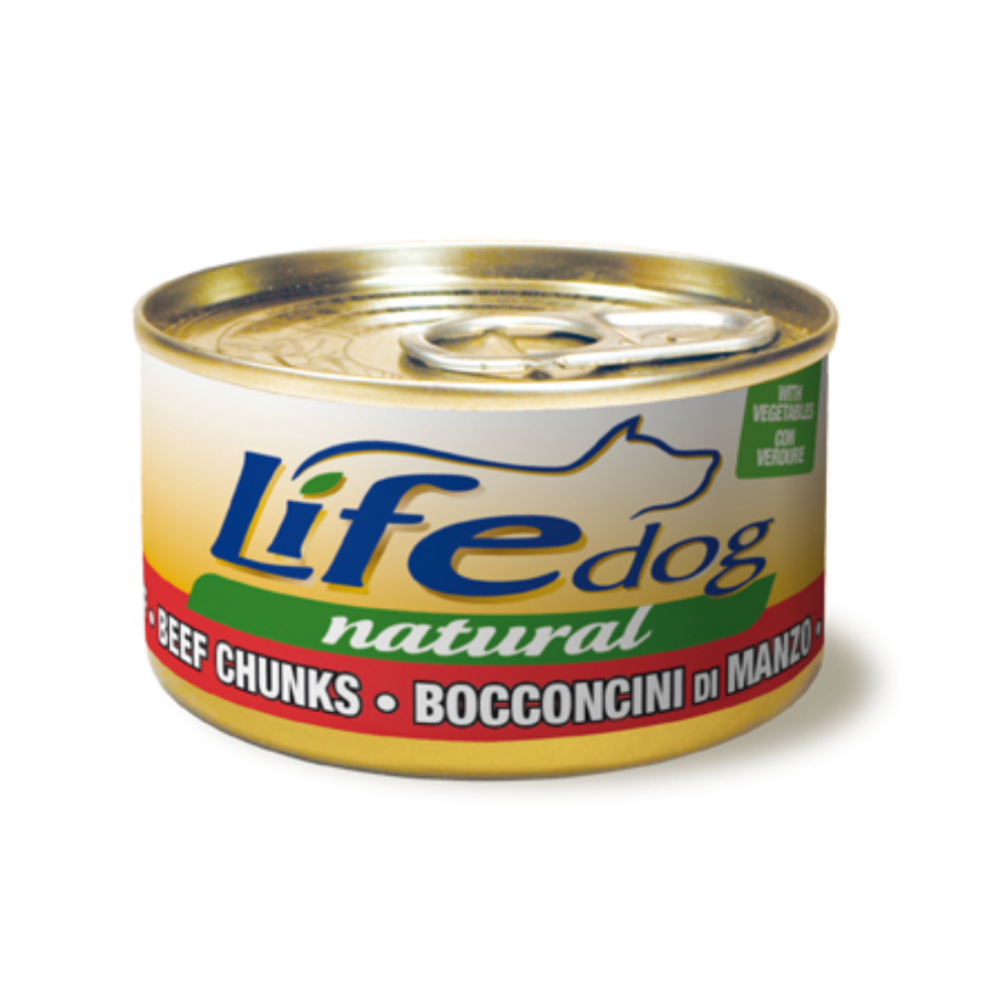 LIFE NATURAL DOG 90G - MANZO