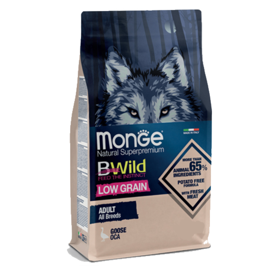 MONGE BWILD LOW GRAIN OCA - 2,5KG