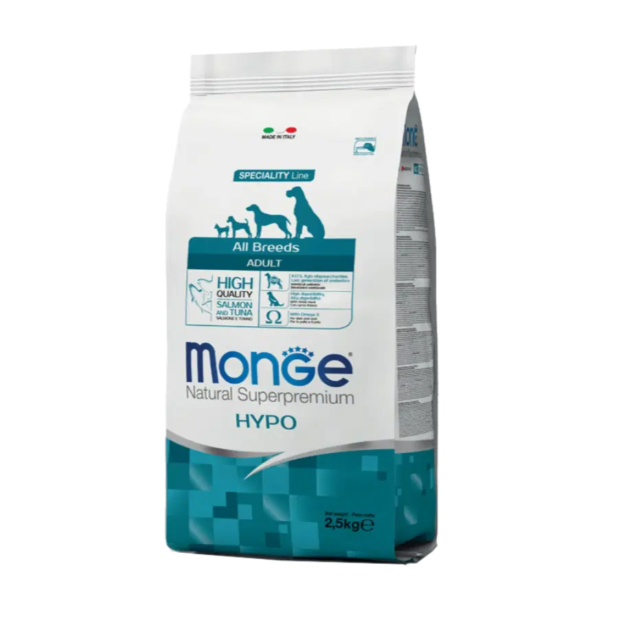 Monge Superpremium All Breeds Hypo | Con Salmone & Tonno | 12Kg