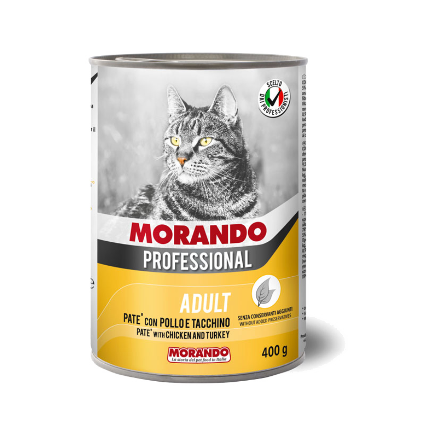 MORANDO PROFESSIONAL CAT PATE - 400G - POLLO & TACCHINO