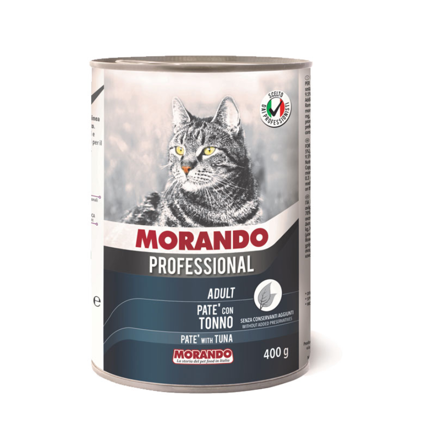 MORANDO PROFESSIONAL CAT PATE - 400G - TONNO