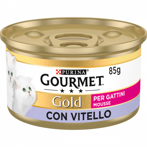 Gourmet Gold Mousse Kitten Vitello 85g scatoletta