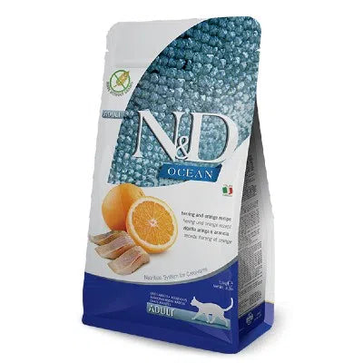 FARMINA N&D OCEAN NEUTERED ADULT ARINGA & ARANCIA 5KG