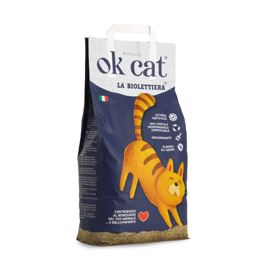 OK CAT LETTIERA BIODEGRADABILE 6L