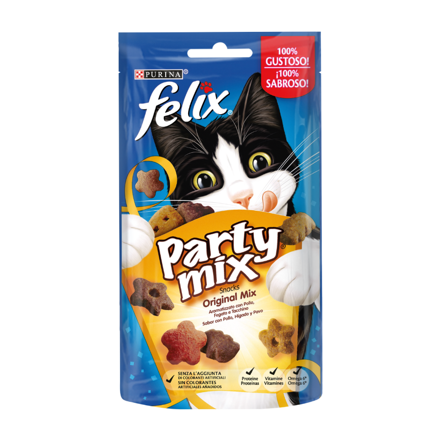 PURINA FELIX PARTY MIX - ORIGINAL MIX 60G