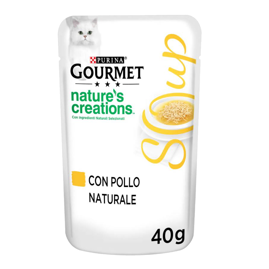 PURINA GOURMET NATURE'S CREATIONS SOUP 40G - POLLO NATURALE