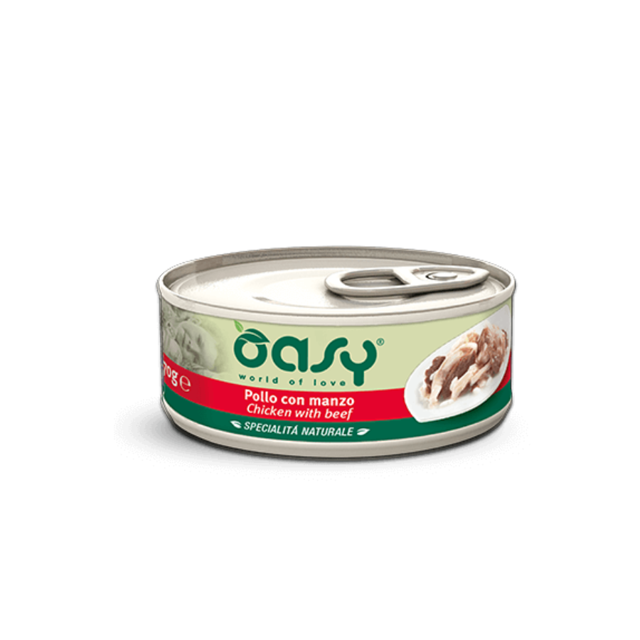 OASY SPECIALITA' NATURALE 70G - POLLO & MANZO