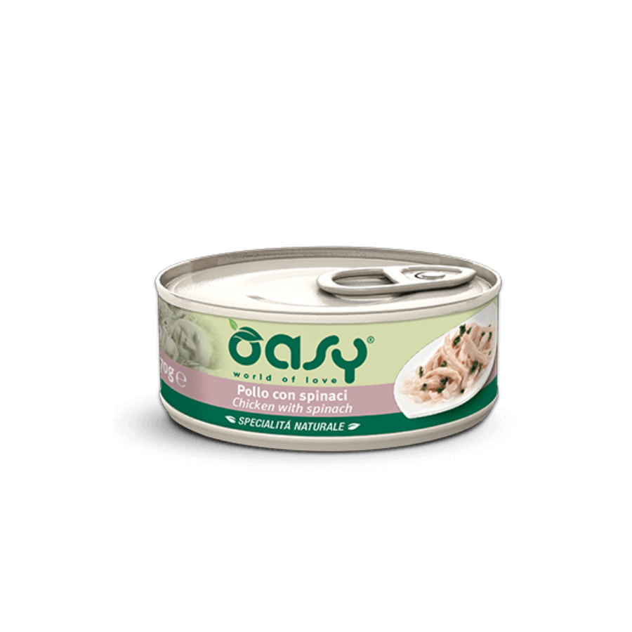 OASY SPECIALITA' NATURALE 70G - POLLO & SPINACI